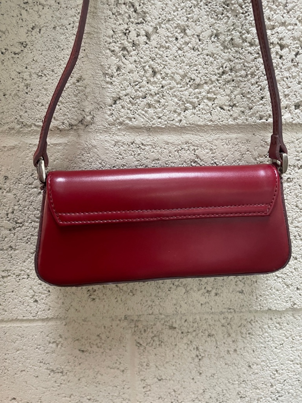 Gucci Burgundy Leather Mini Shoulder Bag - Picture 4 of 9